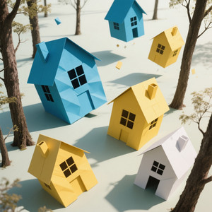Paper Houses by NANIK RIWAYANTI