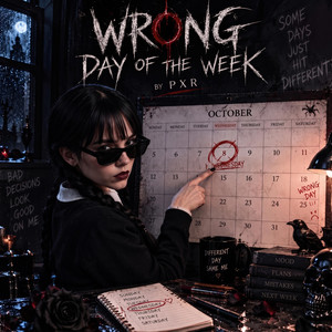 WRONG DAY OF THE WEEK by PEDROXRICHIE, WEDNESDAY ADDAMS