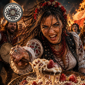 Makaron, truskawa by Slavic Folk Metal Riffs