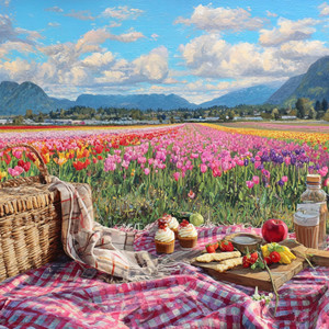 Tulip Tea Party by Ruby Dong Melodies of Soul
