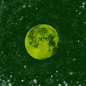 moon and stars by wntrgreen, YoVeega