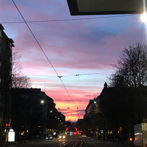 Red sky