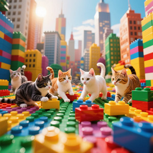 TANYA ROBERTSON KEY - 猫とレゴ