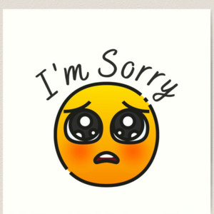 I'm Sorry