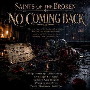 No coming back by The Saints of the broken