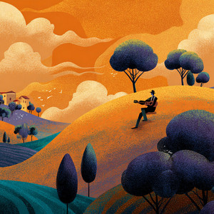 Path in Gentle Sunset by Sofia do Horizonte