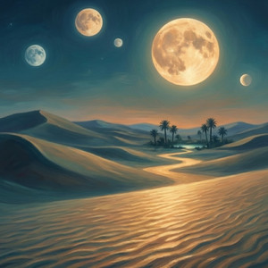 Moonlight on the Dunes by Jin Shuhan