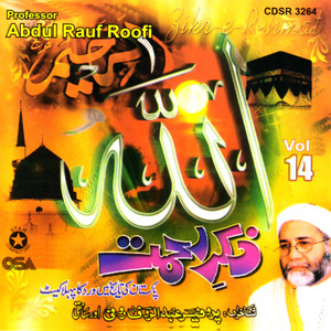 Professor Abdul Rauf Roofi poster