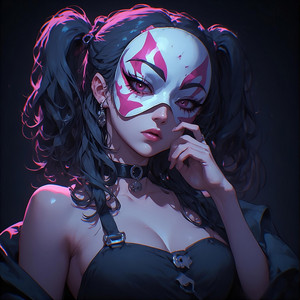 Painted Mask by Metamorphoses