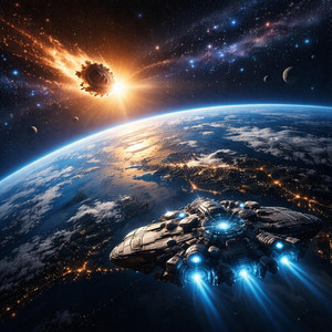 Nave sobre el mundo by Joan De la H