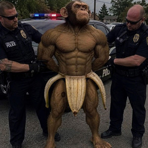 Chimpanzini Bananini Got Arrested Again by Animal Party