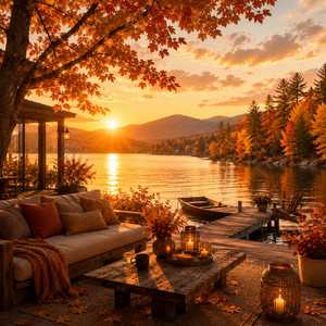 golden leaves by Buster Blanco, Penelope Cru