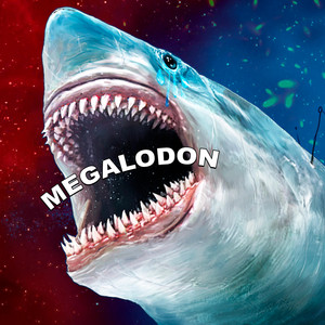 Lonely Sea Monster (Megalodon) by Bazutinus