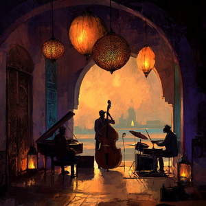 Neon Rhythm Garden by Silk Meridian