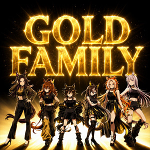 Gold Family Umamusume by IAmusic Doke