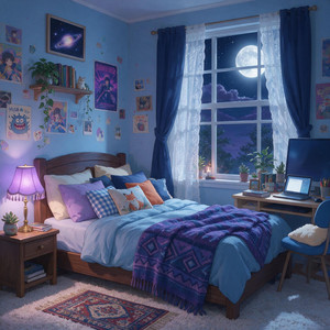 Seven Minutes of Blue by Moon Parade