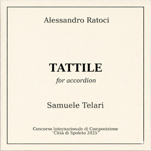 Tattile (for accordion - Concorso Internazionale di Composizione 