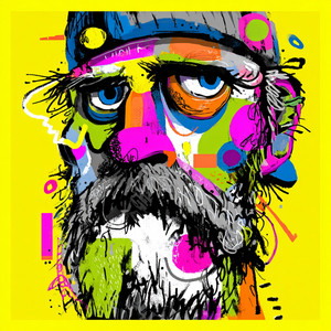 Poster Wall Groove by Funkyroom Collective