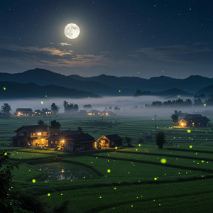 시골의 밤(a country night)