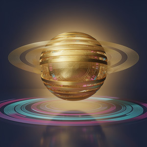 Golden Resonance by Alessio Marchand