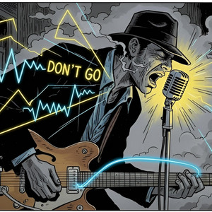Don't Go - Electric Blues Cover