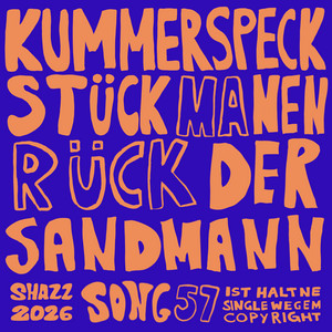 Kummerspeck - Stück ma nen Rück - Der Sandmann cover art