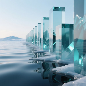 Icy Wave System Shoreline by RSIP4YUNG
