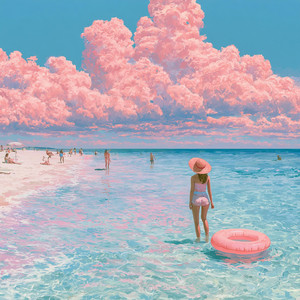 Waves by between.