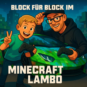 Block für Block im Minecraft Lambo by LupaWorld