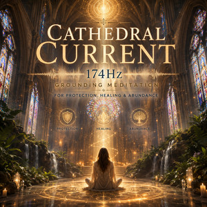 Cathedral Current | 174Hz Grounding Meditation for Protection, Healing & Abundance by monica kimaro