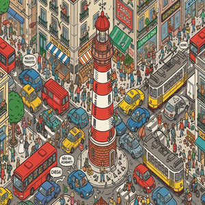 Lighthouse by Nicolas Huaa