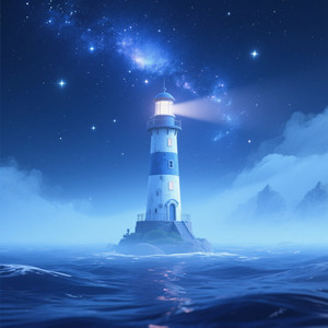 A Lighthouse Lost in the Milky Sea by SENN LUIGI