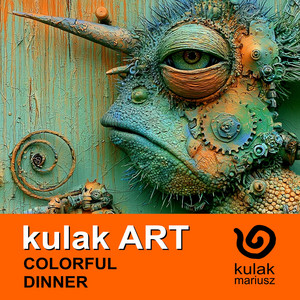 Mariusz Kulak ART (COLORFUL DINNER) by Mariusz Kulak ART