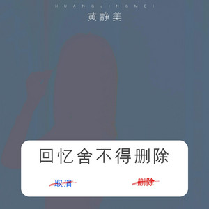 回憶捨不得刪除(DJ武聖雄版) by 黃靜美