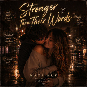 STRONGER THAN THEIR WORDS by NATI ART