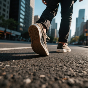 paso firme en el asfalto by XJester 00