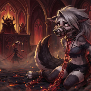 Hit The Wall (Loona, Helluva Boss) by ToonFanatic