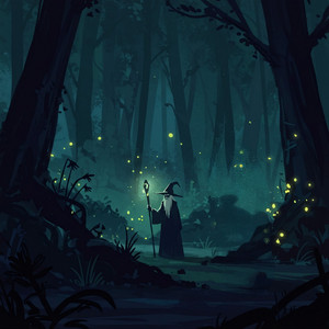 Night in the Enchanted Forest by RGM