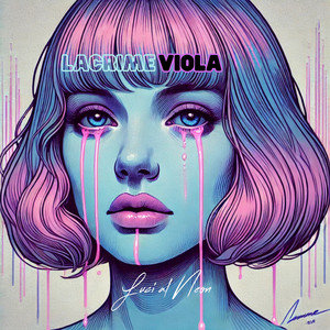 Lacrime viola by LUCI AL NEON