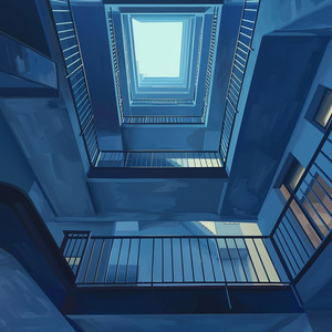 stairwell shaft by Pixel Clouds