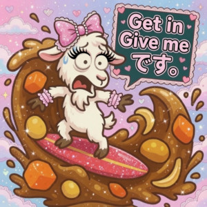 Get in Give me です。 by ぺろん