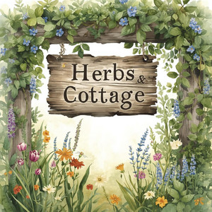 Herbs and Cottage by Northern Sunrise