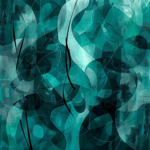 Floating in Petrol Light by Pixel Clouds