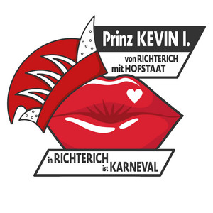 Prinz Kevin I. von Richterich mit Hofstaat - In Richterich ist Karneval