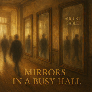 Mirrors in a Busy Hall by August Fable