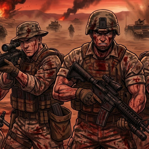 PUT ME ON THE FRONT LINE by STEROID SOUND