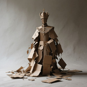 Goodbye to the Cardboard King by LELI WAHYUNI H8N