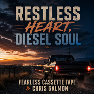 Restless Heart, Diesel Soul by Chris Galmon, Fearless Cassette Tape
