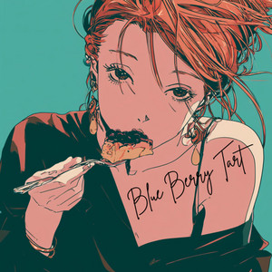 Blue Berry Tart by koTetu