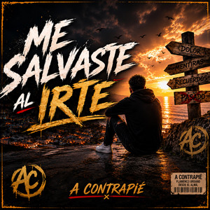 Me salvaste al irte by Acontrapié